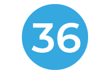 36 adherents 36 adherents